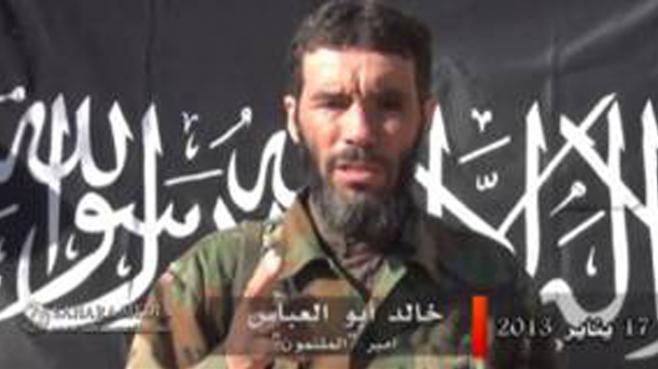 Une image du jihadiste algérien Mokhtar Beklmokhtar rendue publique le 20 janvier 2013 par SITE intelligence group.