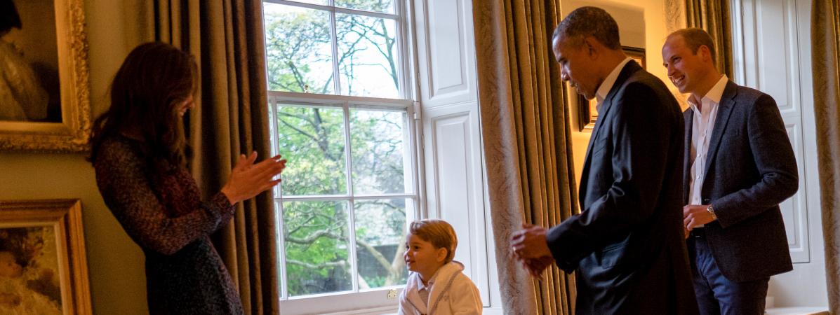 obama rencontre kate et william