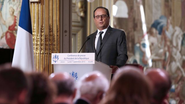 Conférence de presse de Hollande