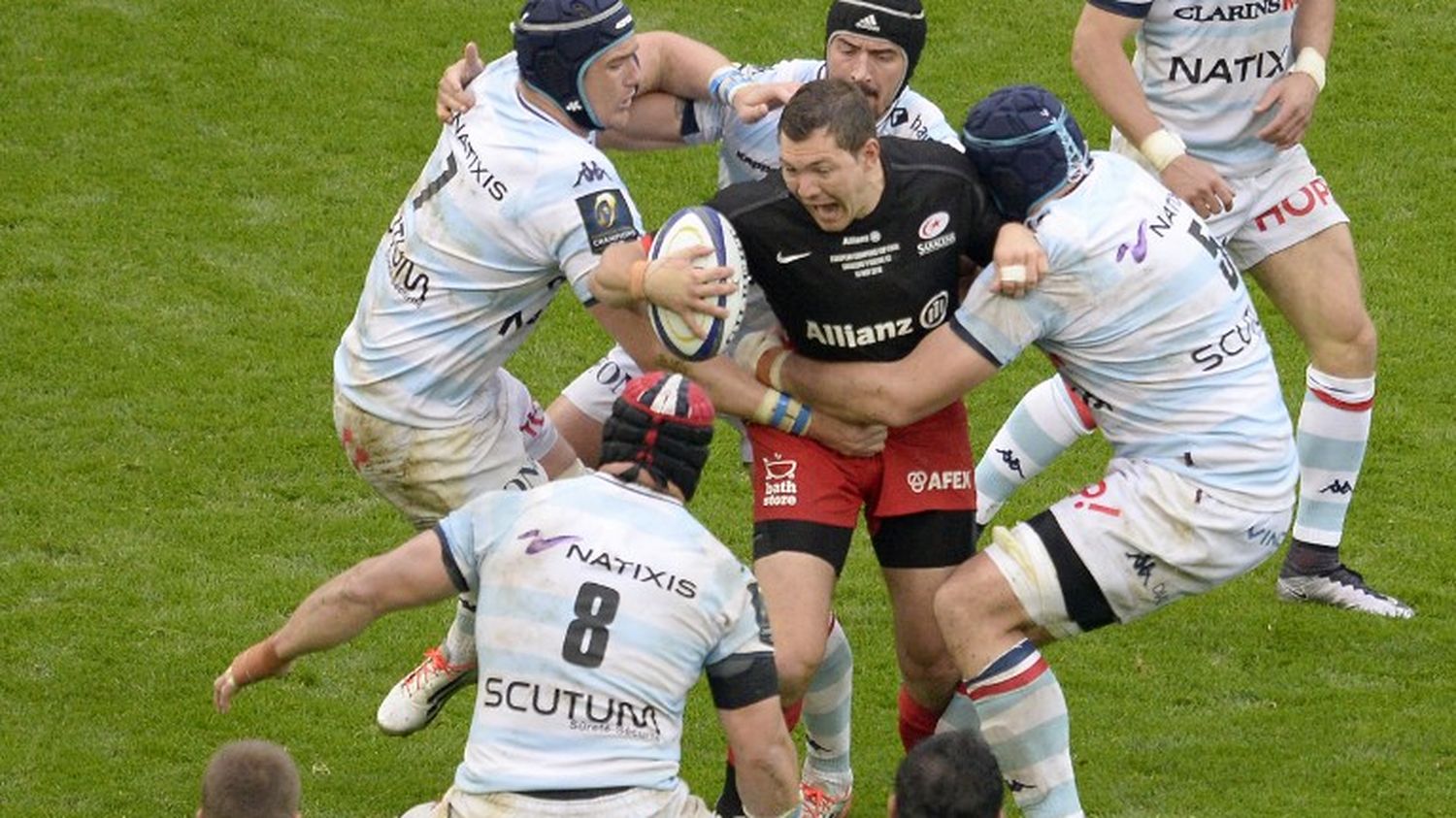 Le Racing S Incline En Finale De La Coupe D Europe De Rugby Face Aux