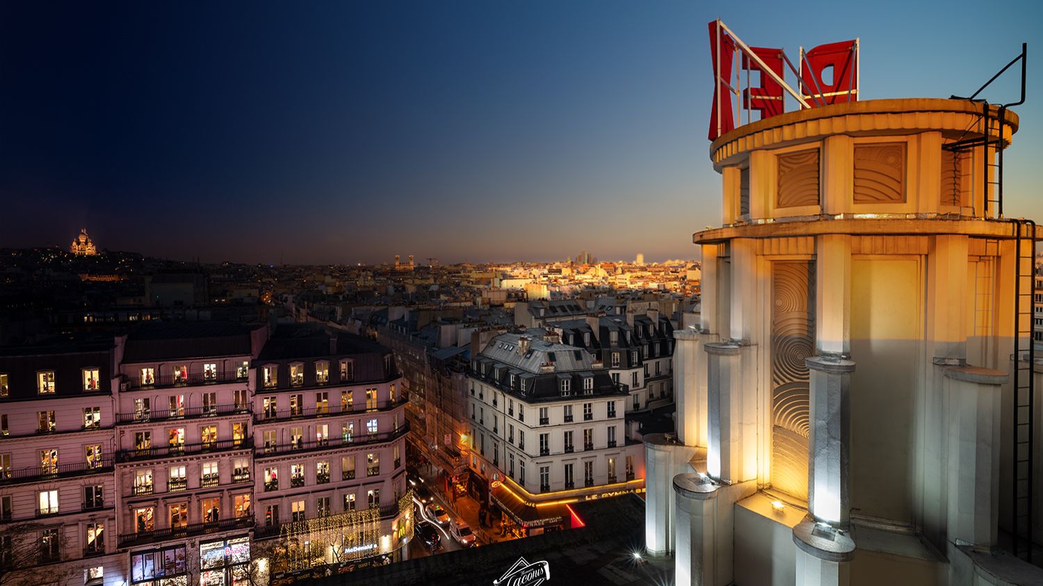 A Paris la ville qui compte le plus de cinémas au monde le Grand Rex