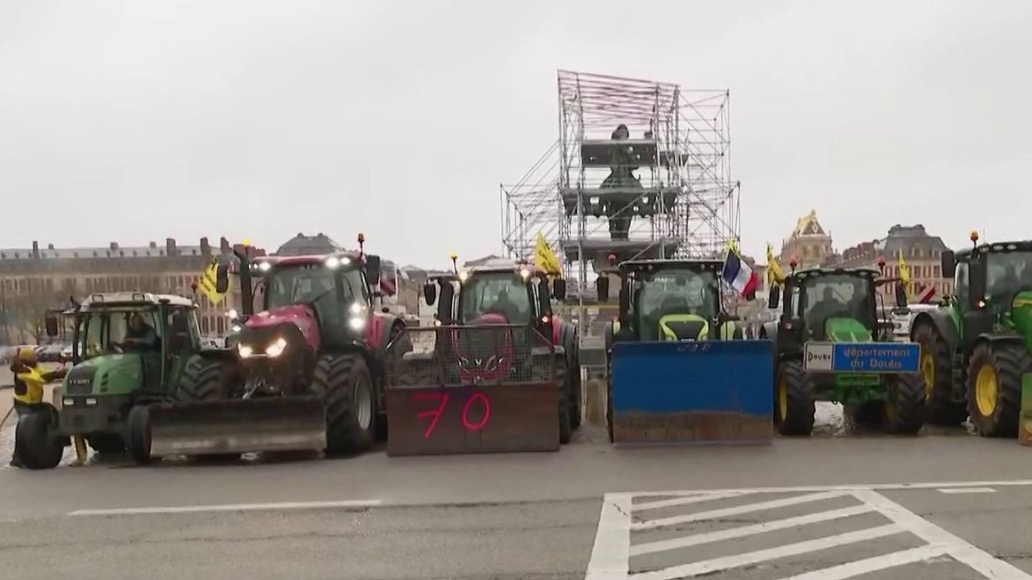 Col Re Des Agriculteurs La Coordination Rurale Manifeste Paris