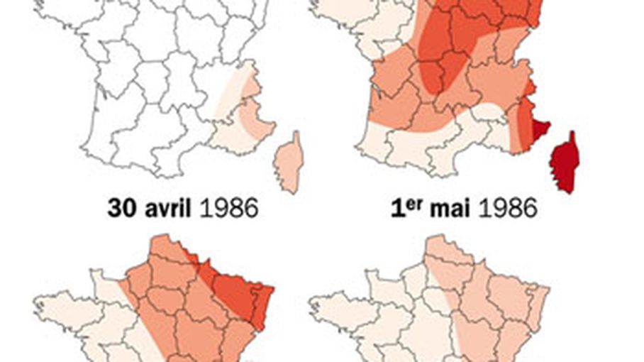 Nuage de Tchernobyl en France 25 ans de polémique