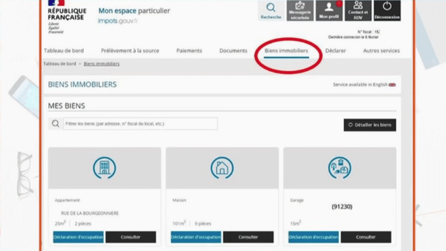 Impôt comment déclarer son bien immobilier