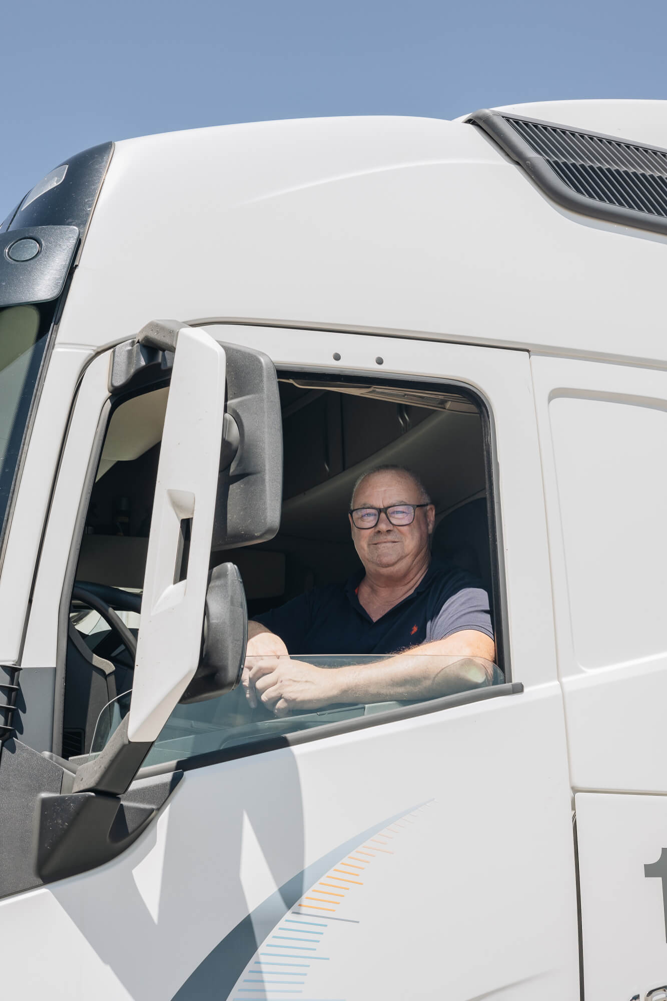 Gilles, conducteur routier