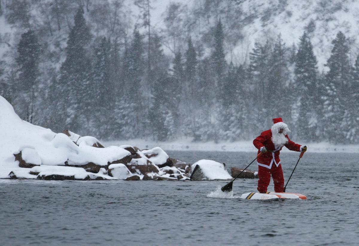 Le père Noël dans tous ses états