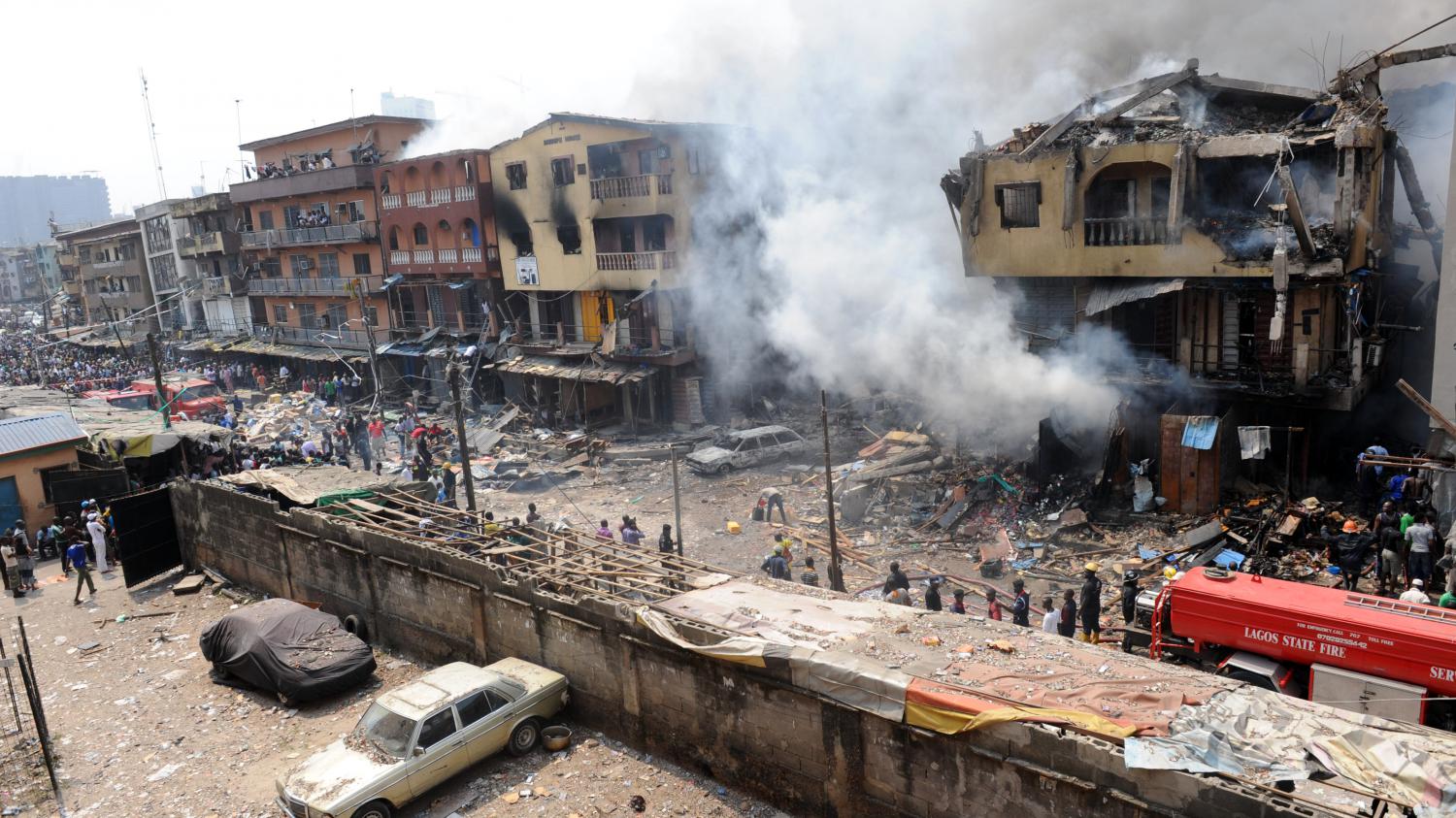 VIDEO. Nigeria. Une Explosion Fait Un Mort Et Trente Blessés à Lagos