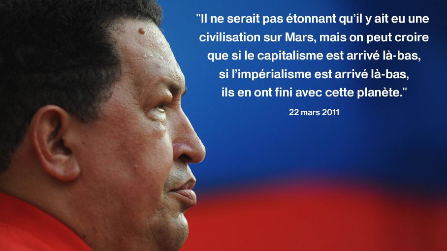 Hugo Chavez En Dix Citations