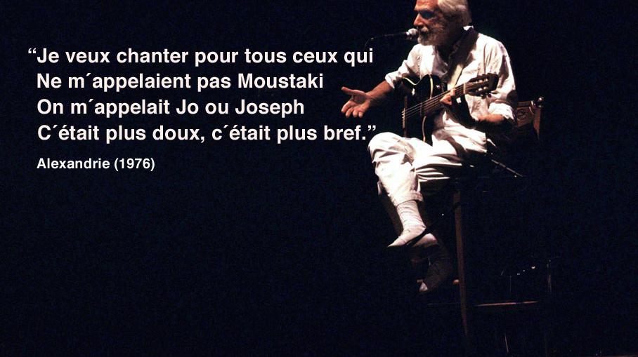 Georges Moustaki En Huit Citations