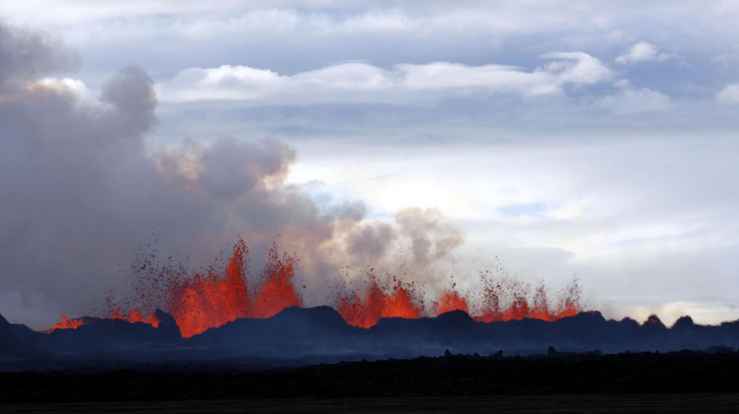 VIDEO Islande l ruption du volcan  Bardarbunga a creus  