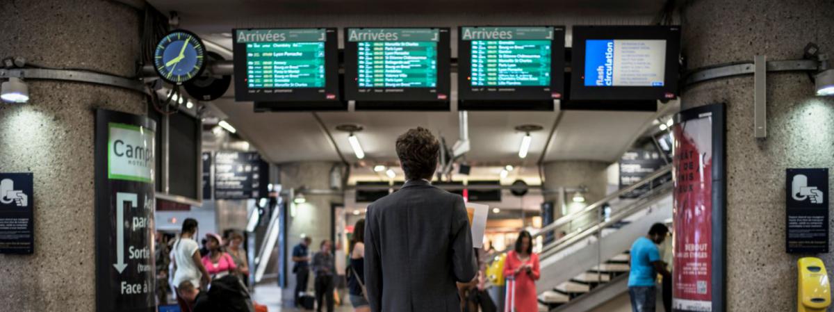 Le trafic ferroviaire perturbé à la gare de Lyon Part-Dieu ...