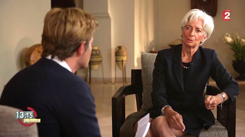 VIDEO Christine  Lagarde  J esp re qu il y aura un 