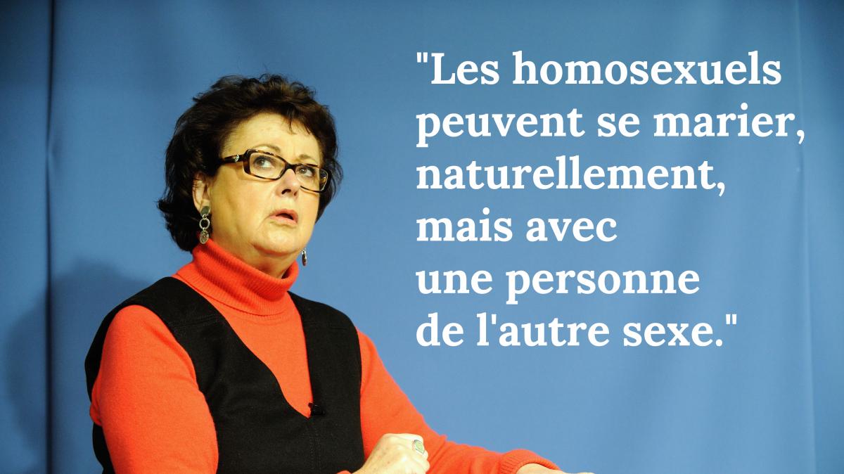 En Images Homosexualite Contraception Ivg Les Croisades De Christine Boutin Resumees En 14 Citations