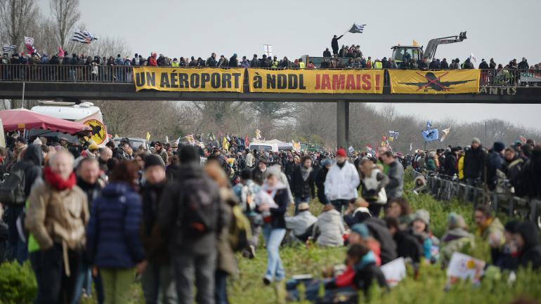 Direct Les Opposants A L Aeroport De Notre Dame Des Landes Se Mobilisent En Masse