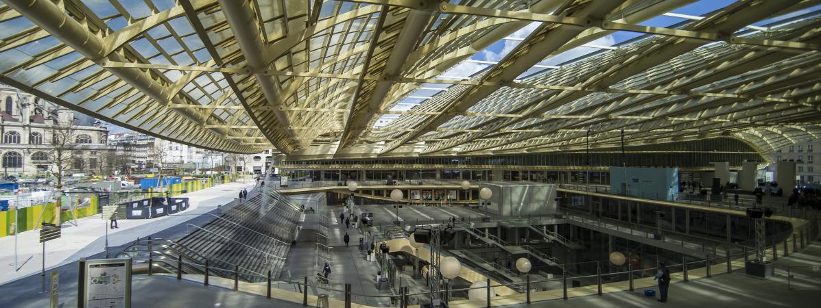 Resultado de imagen de CanopÃ©e de Les Halles