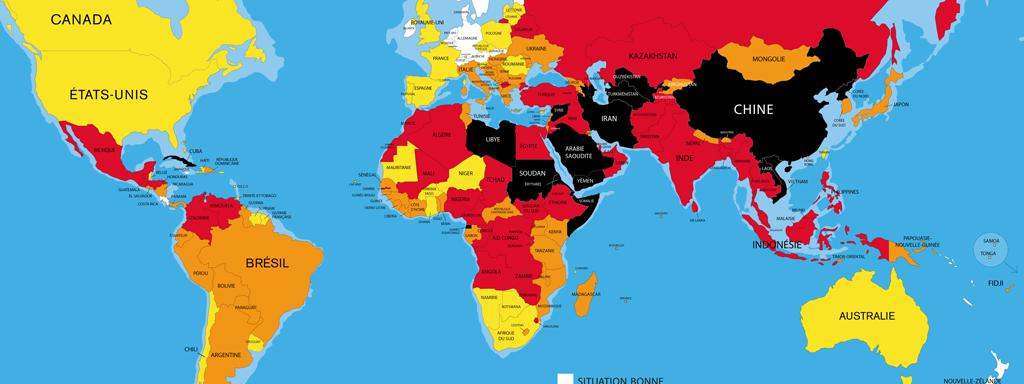 Pour Rsf La Paranoïa Des Dirigeants Menace La Liberté De