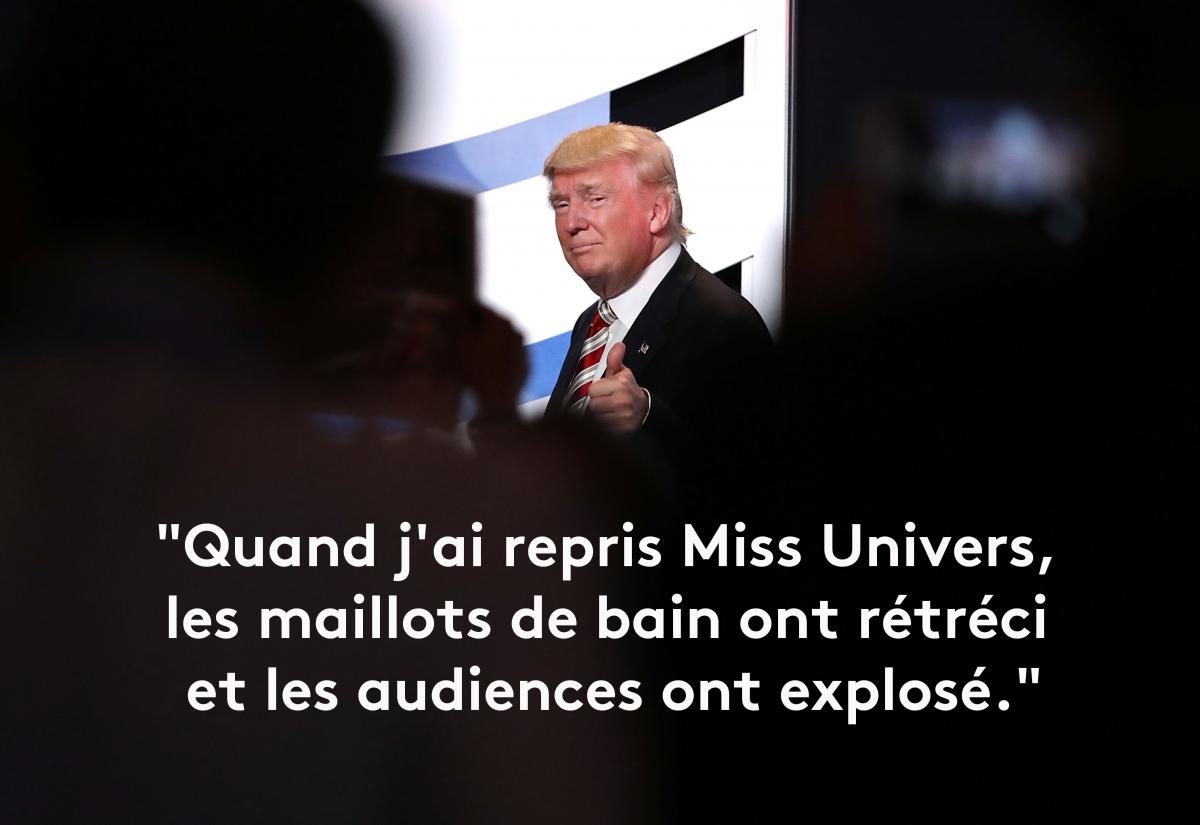 En Images Donald Trump En Douze Phrases Sexistes Et Vulgaires