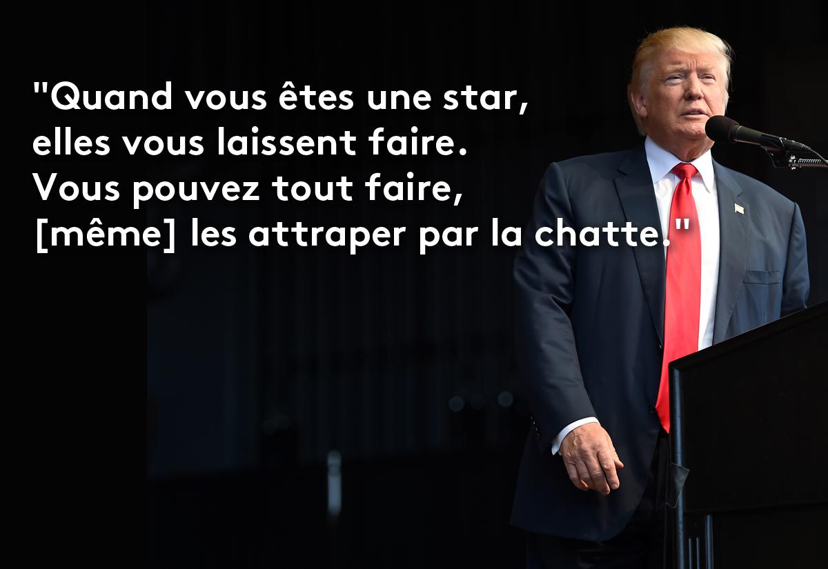 En Images Donald Trump En Douze Phrases Sexistes Et Vulgaires