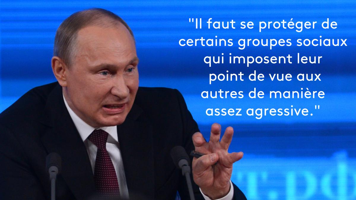 En Images Les 10 Phrases Chocs Des Conferences Annuelles De Vladimir Poutine