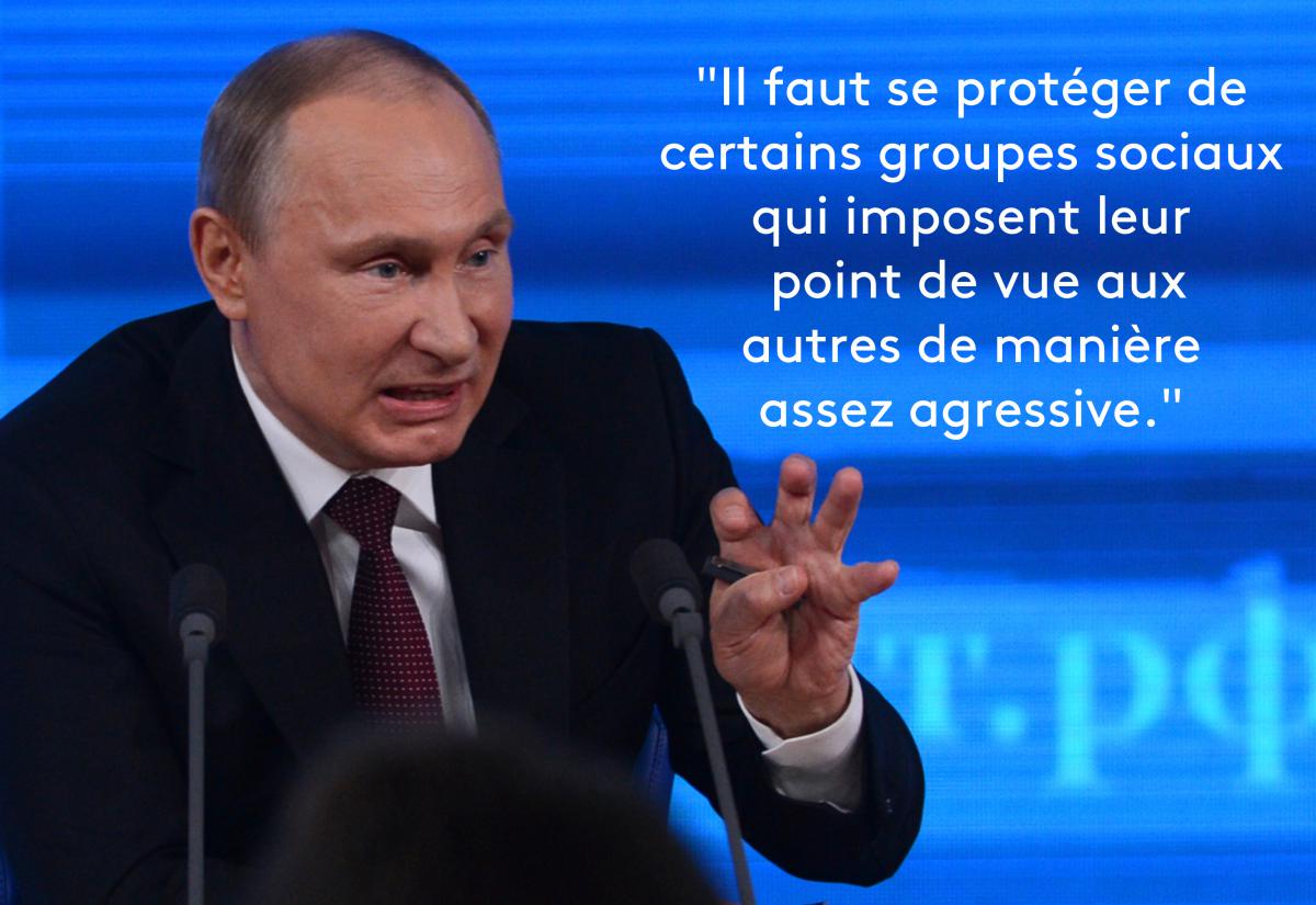 En Images Les 10 Phrases Chocs Des Conferences Annuelles De Vladimir Poutine