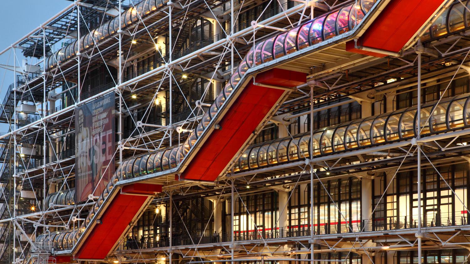 Centre Pompidou  le mus e  qui a failli ne jamais voir le jour