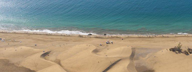 Le Sable Fin Sahraoui Des Plages Des Canaries Podemos