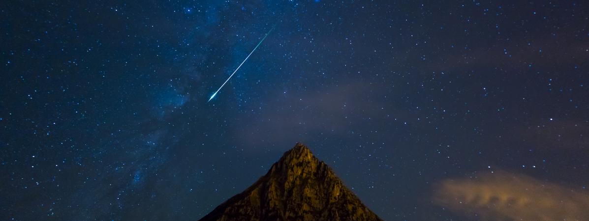 Une Météorite Observée Dans Le Sud De La France