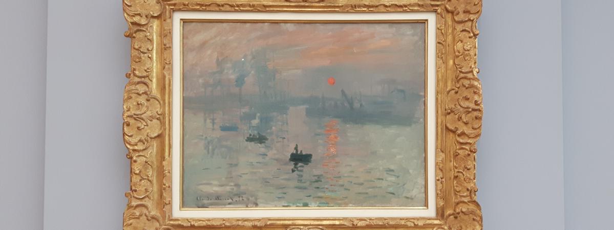 Le Chef Doeuvre De Monet Impression Soleil Levant Est