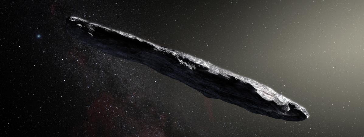 Oumuamua Lastéroïde Venu Dun Autre Système Solaire