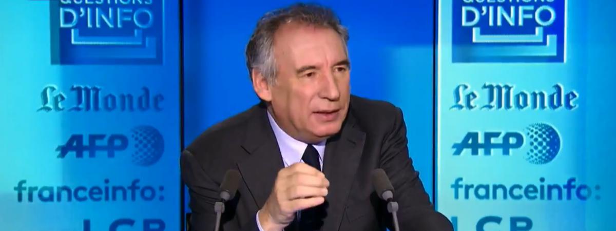 François Bayrou, maire de Pau (MoDem), le 7 décembre 2017.