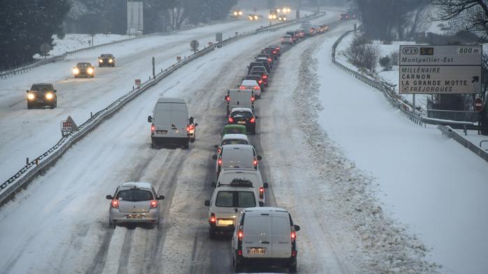 Neige : le département de l'Hérault paralysé