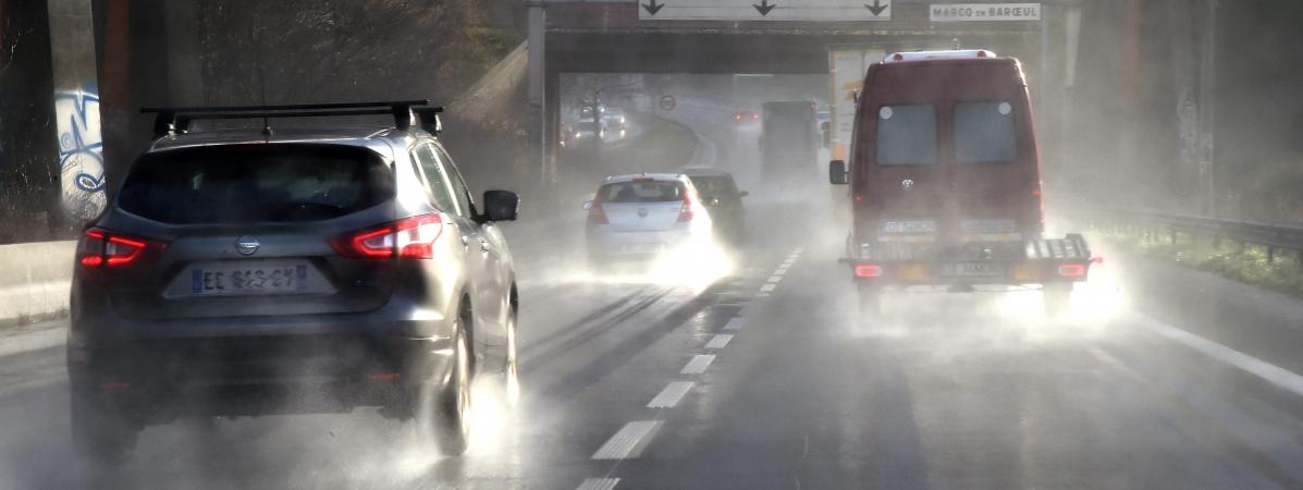 Le 2 février 2018, sur une route du département du Nord.