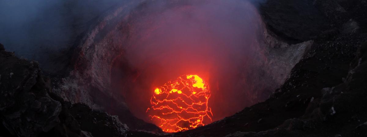 le volcan kilauea