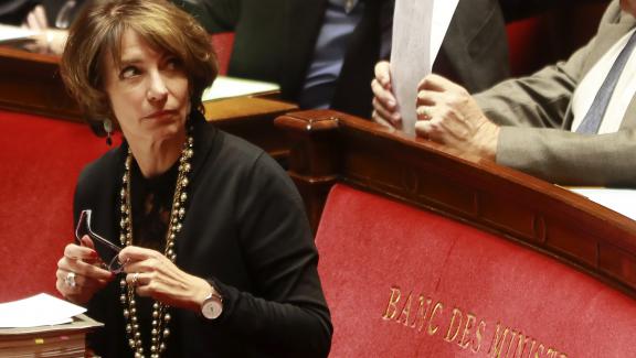 Marisol Touraine, ex ministre de la Santé, à l\'Assemblée nationale, le 8 novembre 2016.