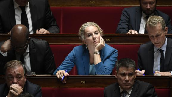 La députée des Deux-Sèvres Delphine Batho à l\'Assemblée nationale, le 14 novembre 2017 à Paris.