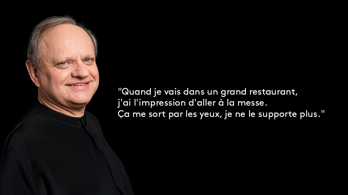 En Images Declarations D Amour Et Coups De Gueule La Cuisine Francaise En Onze Citations De Joel Robuchon