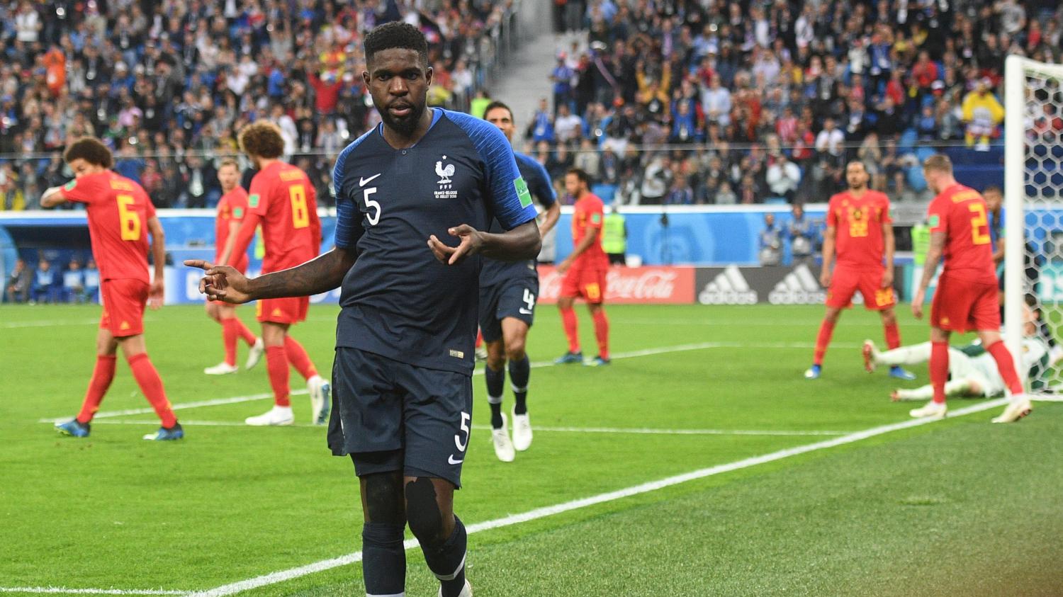 Football Samuel Umtiti Raconte Lorigine De Son Déhanché En Demi Finale Du Mondial 