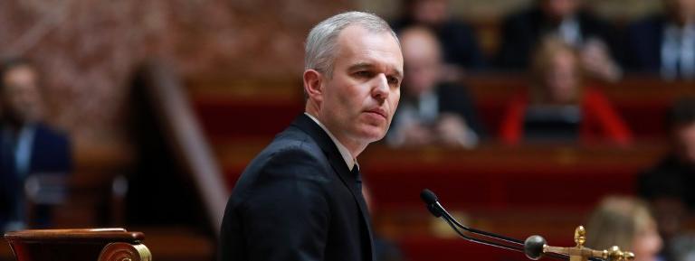 François de Rugy, alors président de l\'Assemblée nationale, le 18 avril 2018.