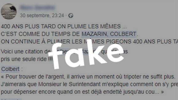 Le Vrai Du Faux Non Mazarin Et Colbert Et Colbert Ne Voulaient Pas Matraquer D Impot La Classe Moyenne