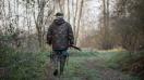 Un chasseur à Vouvray (Indre-et-Loire), le 9 décembre 2016.