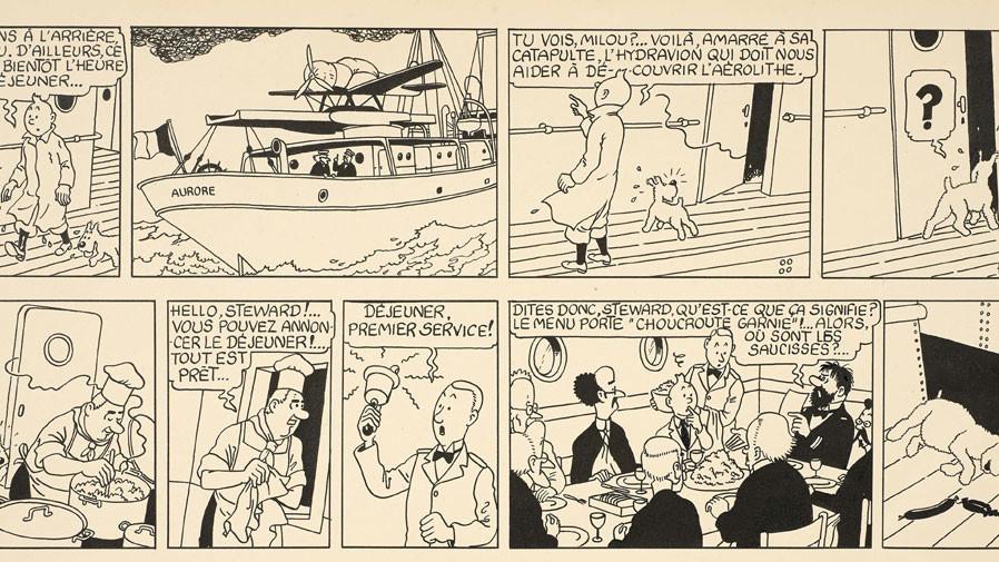 Une Planche De Letoile Mystérieuse Dhergé En Vente Chez