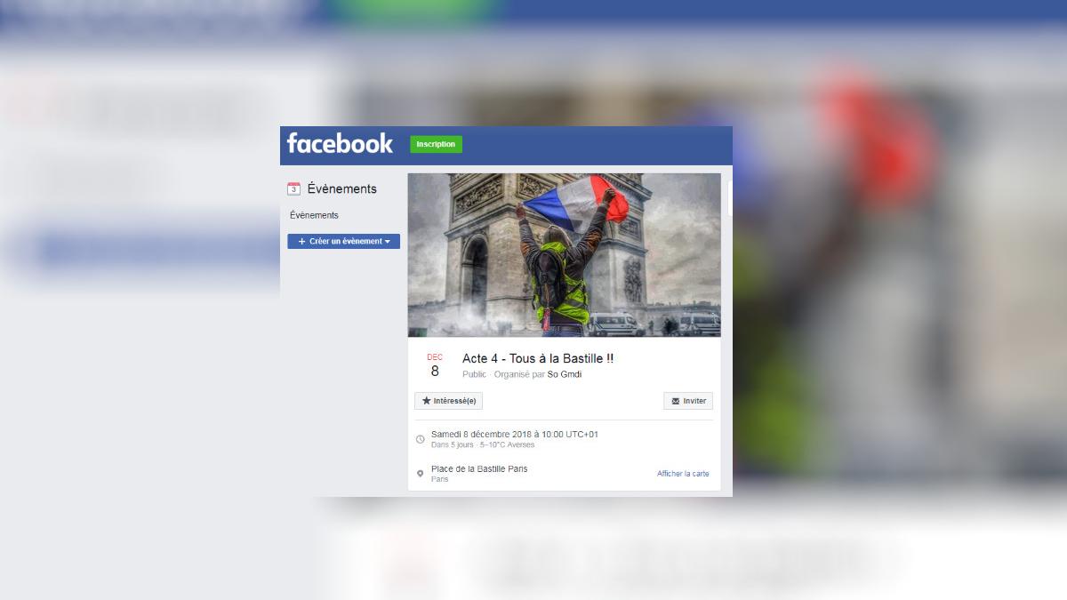 Sur Facebook Les Gilets Jaunes Appellent à Des Nouveaux