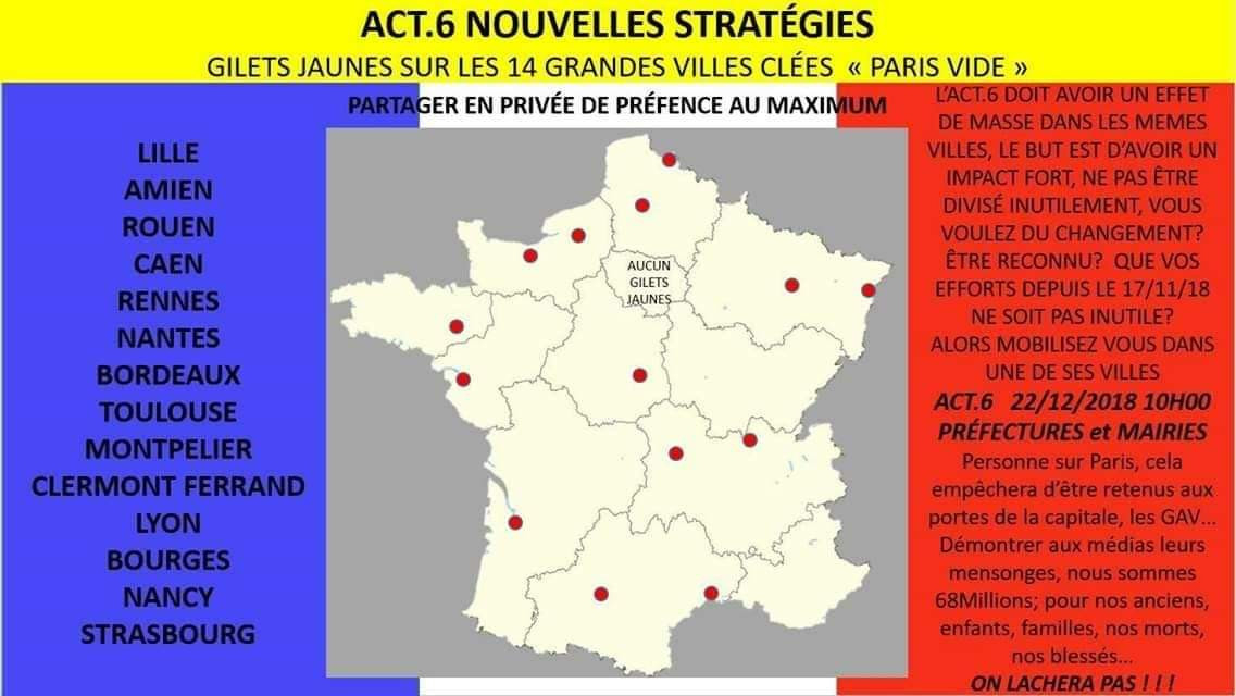 Gilets Jaunes La Mobilisation Est En Légère Hausse