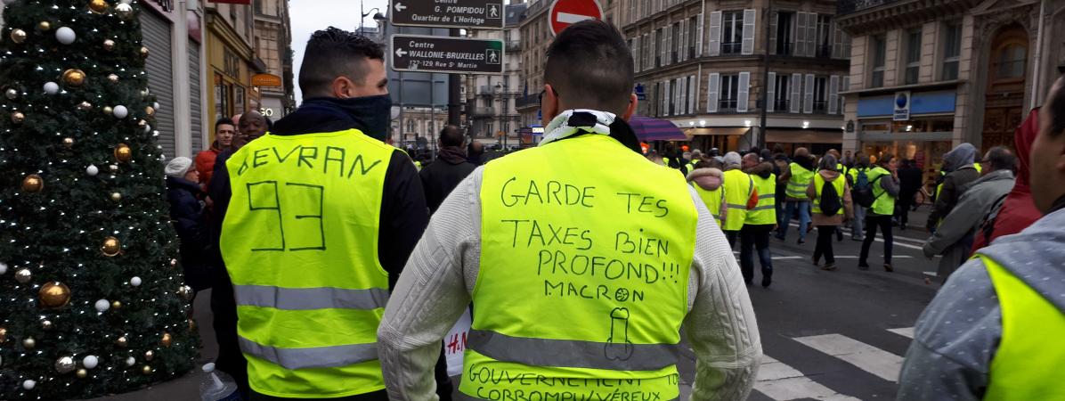 Acte 6 Des Gilets Jaunes à Paris On Fait Un Cache