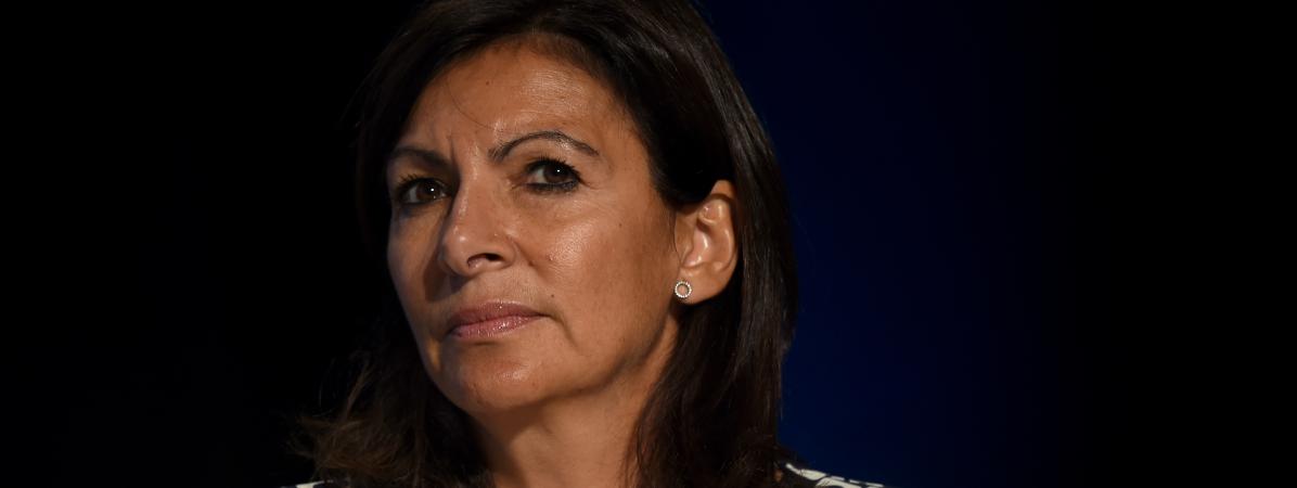 La maire de Paris, Anne Hidalgo, le 1er octobre 2018 à Paris.&nbsp;