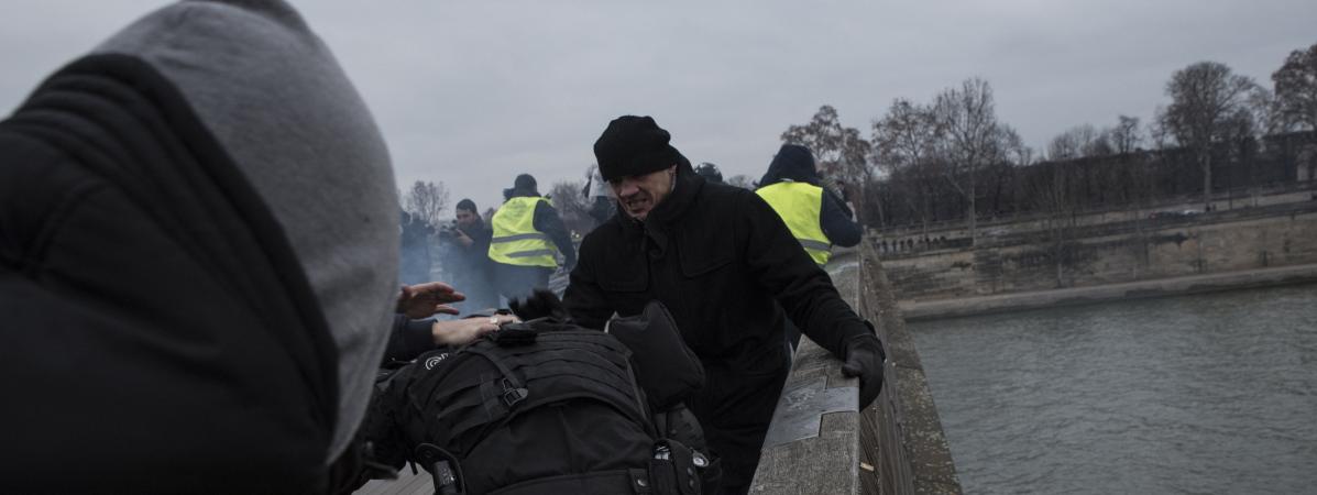 Lex Boxeur Gilet Jaune Christophe Dettinger Portera Un