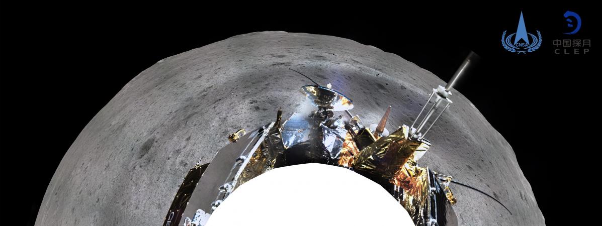 La Chine Publie Une Photo A 360 Degres De La Face Cachee De La Lune