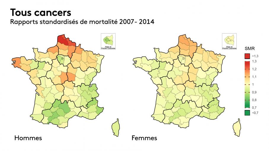 carte des cancers dans le monde CARTE. La Bretagne et les Hauts de France plus touchés par 