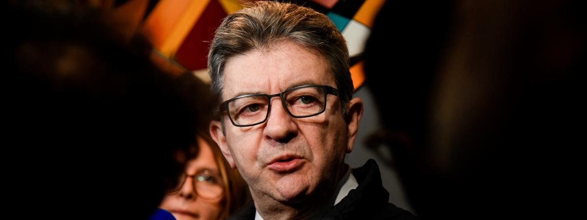 Le leader de La France insoumise, Jean-Luc Mélenchon, le 2 février 2019 à Marseille (Bouches-du-Rhône).