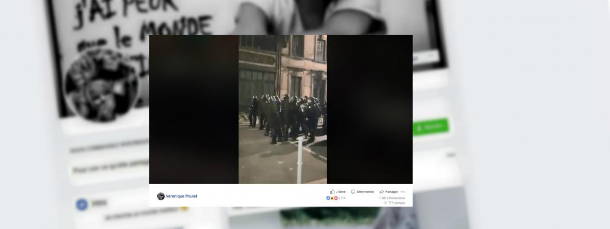 Gilets Jaunes Un Policier A T Il Asséné Un Coup De Tête